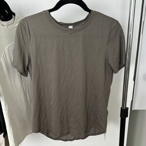 lululemon High Neck Run and Train Tee